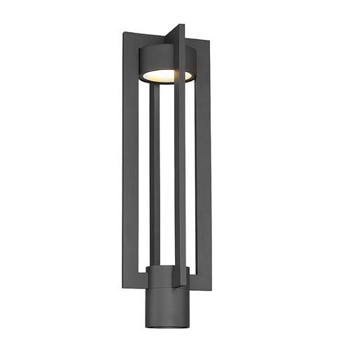 WAC Lighting Chamber Black LED Post Light by WAC Lighting PM-W48620-BK