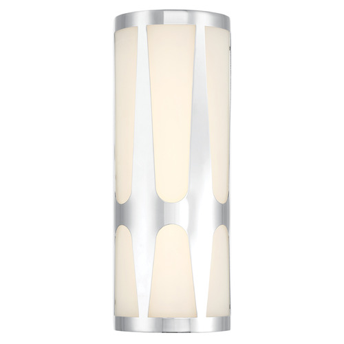 Crystorama Lighting Crystorama Lighting Royston Polished Chrome LED Sconce ROY-802-CH_LED