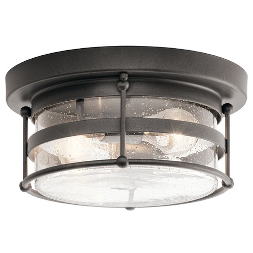 Kichler Lighting Mill Lane Flush Mount in Iron by Kichler Lighting 49965AVI