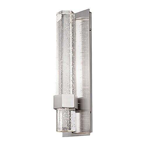 Kuzco Lighting Warwick Crystal Brushed Nickel LED Sconce 3000K by Kuzco Lighting WS54615-BN