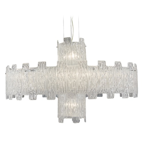 Metropolitan Lighting Clear Crystal Chandelier by Metropolitan Lighting N950081