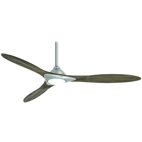 Minka Aire Sleek 60-Inch LED Fan in Brushed Nickel by Minka Aire F868L-BN