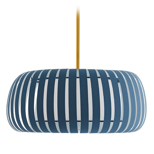 Arteriors Home Lighting Wilson 22-Inch Pendant in Blue Cadet by Arteriors Home 41043