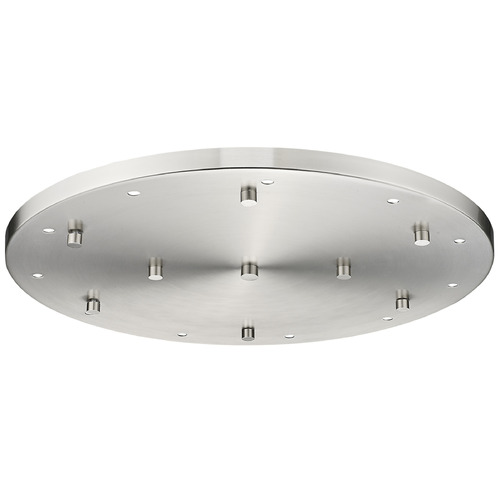 Z-Lite Z-Lite Multi Point Canopy Brushed Nickel Ceiling Adaptor CP2411R-BN