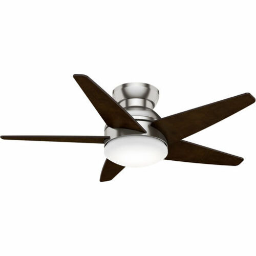 Casablanca Fan Co Isotope 44-Inch LED Hugger Fan in Brushed Nickel by Casablanca Fan Co 59351