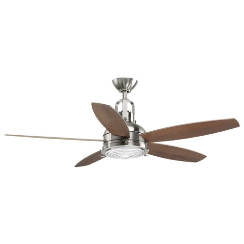 Progress Lighting Kudos Brushed Nickel LED Ceiling Fan by Progress Lighting P2568-0930K