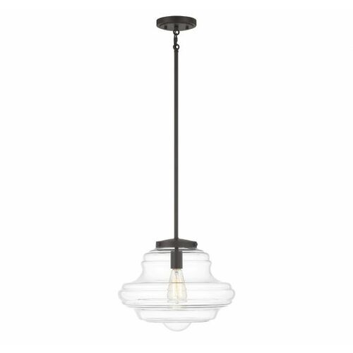 Meridian 15-Inch Pendant in Oil Rubbed Bronze by Meridian M7022ORB