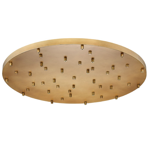 Z-Lite Z-Lite Multi Point Canopy Rubbed Brass Ceiling Adaptor CP3627R-RB