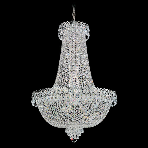 Schonbek Lighting Schonbek Worldwide Lighting Camelot Polished Silver Pendant Light 2626-40O