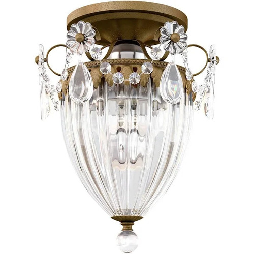Schonbek Lighting Bagatelle Etruscan Gold Semi-Flush Mount Light by Schonbek Lighting 1239-23