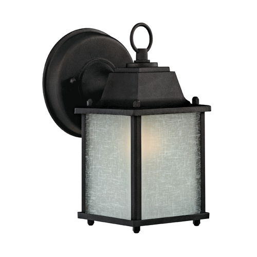 Design Classics Lighting 8-3/4-Inch Outdoor Wall Light 6045 BK
