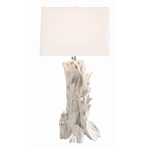 Arteriors Home Lighting Bodega 29.5-Inch Table Lamp in Whitewash Wood by Arteriors Home 15408-394