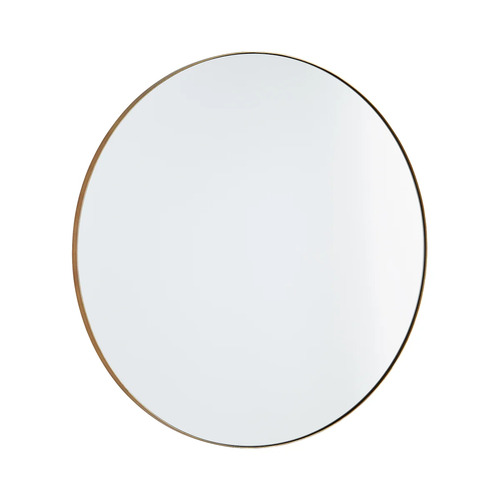 Quorum Lighting 30-Inch Round Mirror in Gold by Quorum Lighting 10-30-21