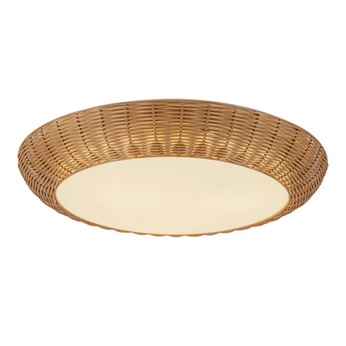 Alora Lighting Alora Lighting Merida Rattan Flushmount Light FM511421RA