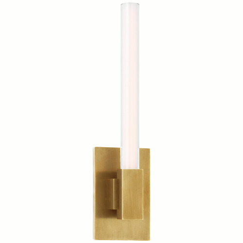 Visual Comfort Signature Collection Ian K. Fowler Mafra Sconce in Brass by Visual Comfort Signature IKF2362HAB-WG