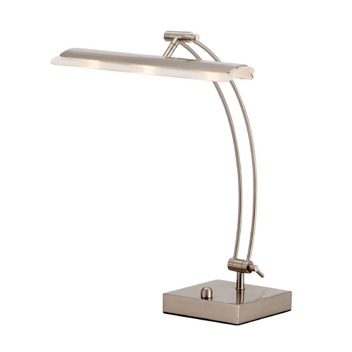 Adesso Home Lighting Adesso Home Lighting Esquire Satin Steel LED Desk Lamp 5090-22