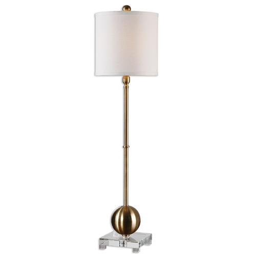 Uttermost Lighting Laton Brass Buffet Lamp by Uttermost Lighting 29935-1