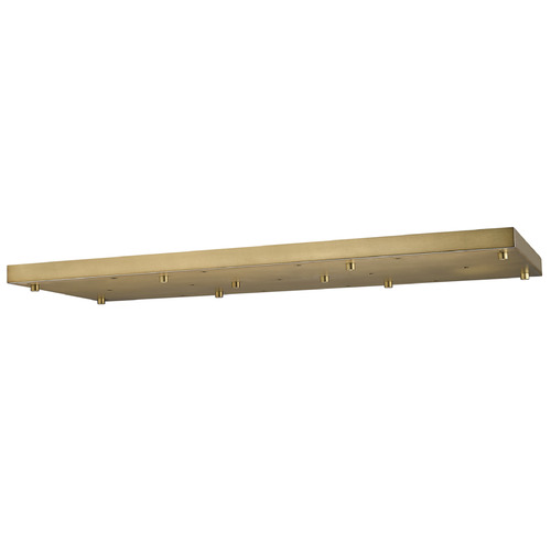 Z-Lite Z-Lite Multi Point Canopy Rubbed Brass Ceiling Adaptor CP4217L-RB