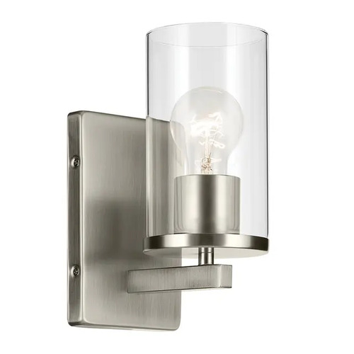 Kichler Lighting Kichler Lighting Crosby Brushed Nickel Sconce 45495NICLR