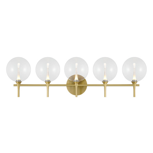 Eurofase Lighting Lissa 5-Light LED Vanity Light in Gold by Eurofase Lighting 48919-012