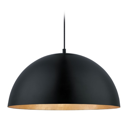 Eglo Lighting Gaetano Black & Gold LED Pendant by Eglo Lighting 94228A