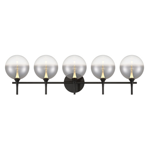 Eurofase Lighting Lissa 5-Light LED Vanity Light in Matte Black by Eurofase Lighting 48921-022