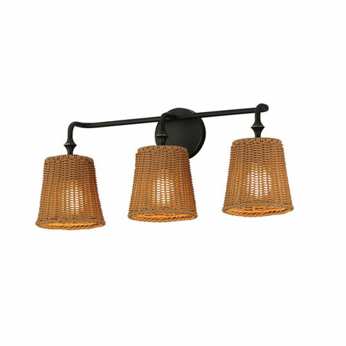 Maxim Lighting Baja 3-Light Bath Light in Dark Bronze by Maxim Lighting 21483NADBZ