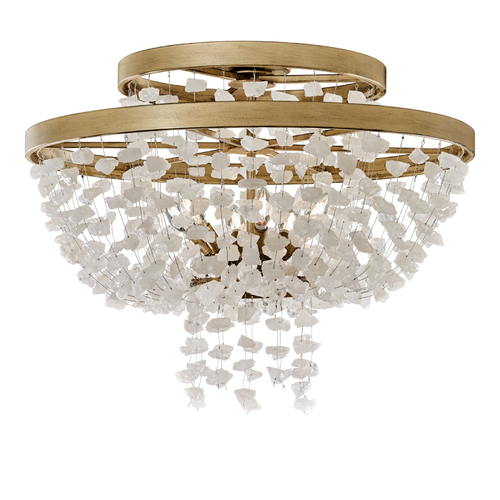 Metropolitan Lighting Stonybrook 6-Light Flush Mount in Harvest Gold by Metropolitan Lighting N6896-898