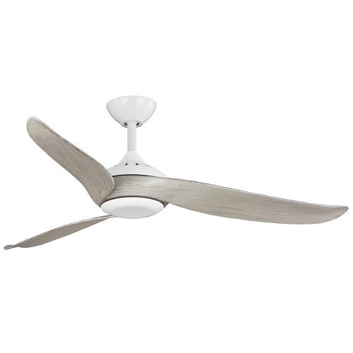 Progress Lighting Progress Lighting Conte Satin White LED Ceiling Fan with Light P250105-028-30