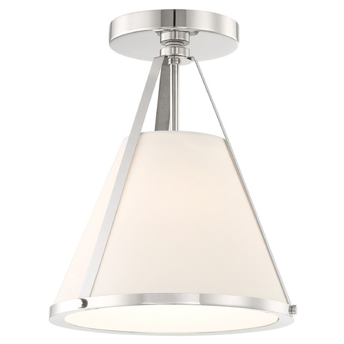 Crystorama Lighting Crystorama Lighting Fulton Polished Nickel Semi-Flushmount Light FUL-900-PN_CEILING