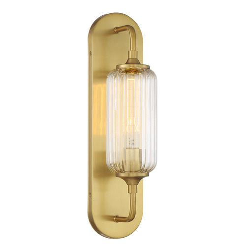 Savoy House Savoy House Lighting Holton Warm Brass Sconce 9-3024-1-322