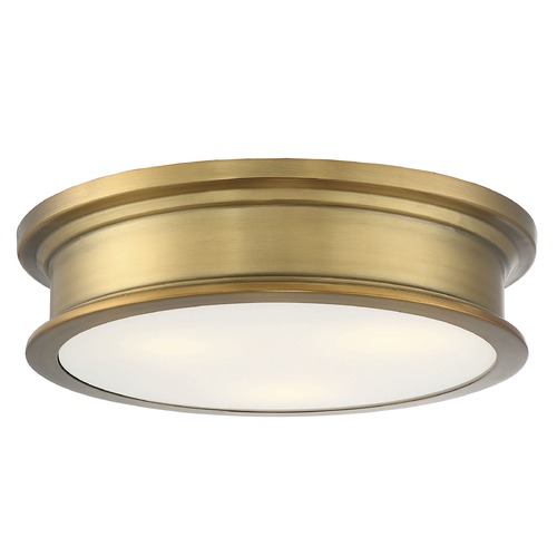 Savoy House Watkins Warm Brass Flush Mount by Savoy House 6-133-16-322
