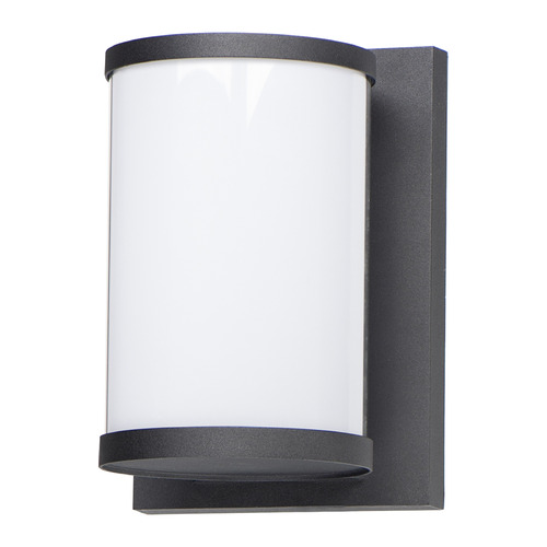 Maxim Lighting Maxim Lighting Barrel Black LED Outdoor Wall Light 52126WTBK