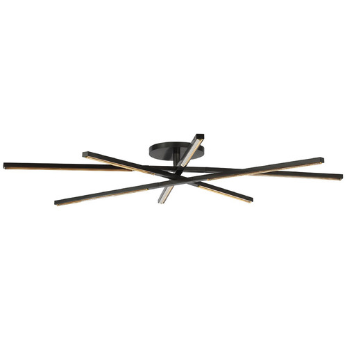 Visual Comfort Modern Collection Cityscape Grande LED Flush Mount in Bronze by Visual Comfort Modern SLFM56627CCBZ