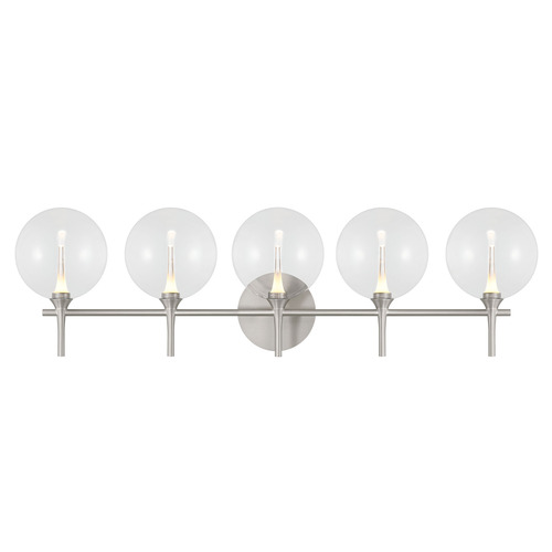 Eurofase Lighting Lissa 5-Light LED Vanity Light in Satin Nickel by Eurofase Lighting 48920-018