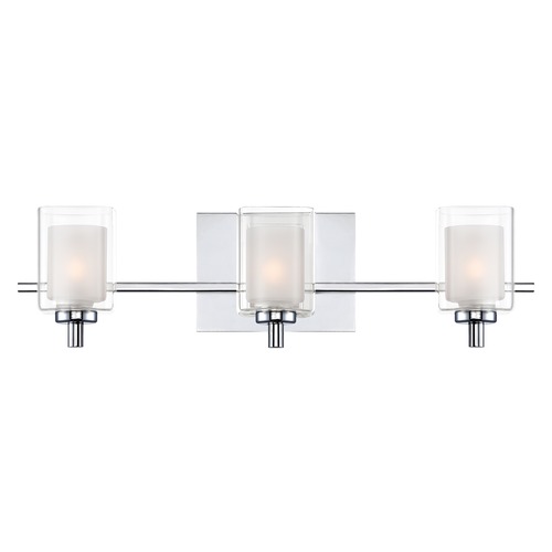 Quoizel Lighting Kolt Polished Chrome Bathroom Light by Quoizel Lighting KLT8603CLED