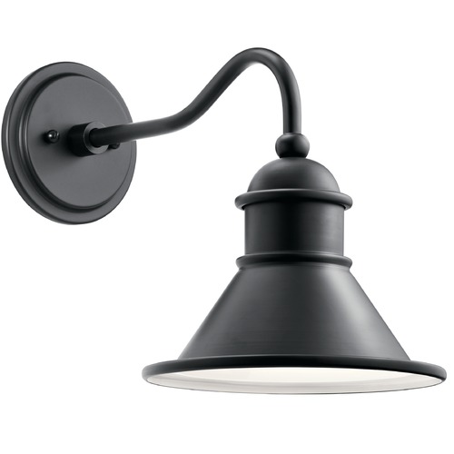 Kichler Lighting Northland 12-Inch High Outdoor Barn Light in Black by Kichler Lighting 49775BK