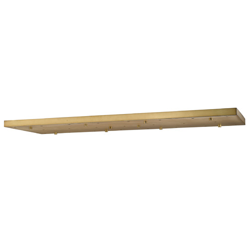 Z-Lite Z-Lite Multi Point Canopy Rubbed Brass Ceiling Adaptor CP5423L-RB