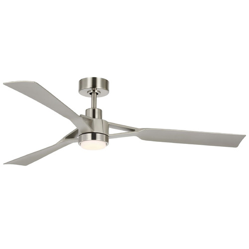 Progress Lighting Progress Lighting Belen Brushed Nickel LED Ceiling Fan with Light P250117-009-30