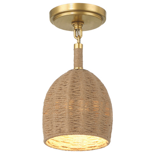 Crystorama Lighting Crystorama Lighting Jace Soft Gold LED Semi-Flushmount Light JAC-10502-SG_CEILING