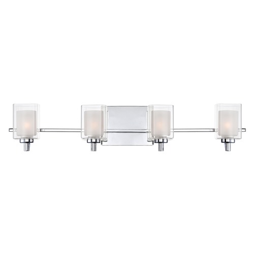 Quoizel Lighting Kolt Polished Chrome Bathroom Light by Quoizel Lighting KLT8604CLED