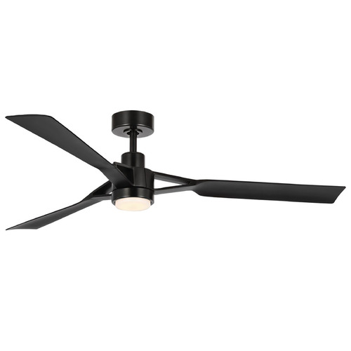 Progress Lighting Progress Lighting Belen Matte Black LED Ceiling Fan with Light P250117-31M-30
