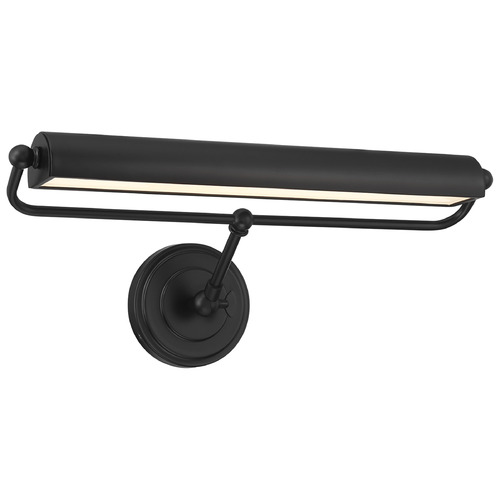 Crystorama Lighting Crystorama Lighting Miller Matte Black LED Picture Light MLR-202-MK