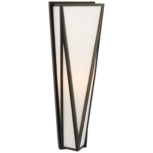 Visual Comfort Signature Collection Julie Neill Lorino Sconce in Bronze by Visual Comfort Signature JN2240BZWG