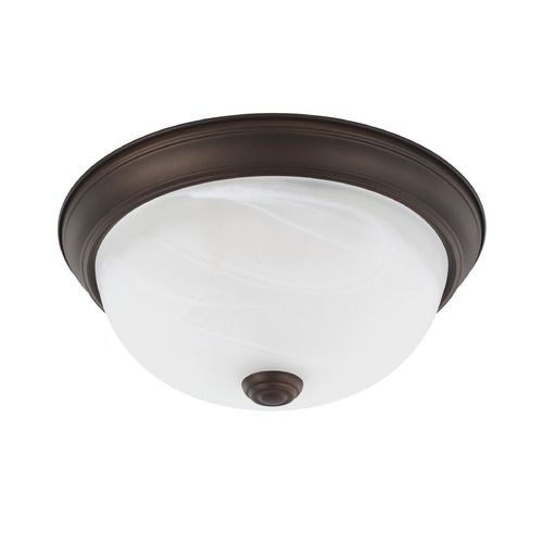HomePlace by Capital Lighting Bates 11-Inch Bronze Flush Mount by HomePlace by Capital Lighting 219021BZ