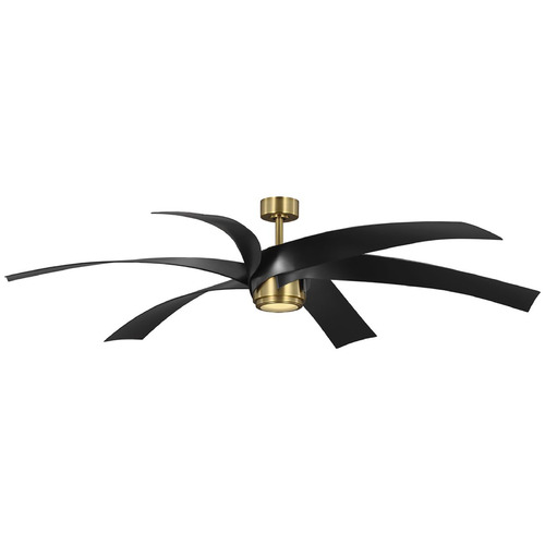 Progress Lighting Progress Lighting Insigna Vintage Brass LED Ceiling Fan with Light P250108-163-30