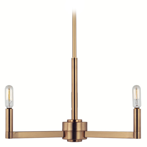 Visual Comfort Studio Collection Visual Comfort Studio Collection Fullton Satin Brass Chandelier 3164203-848