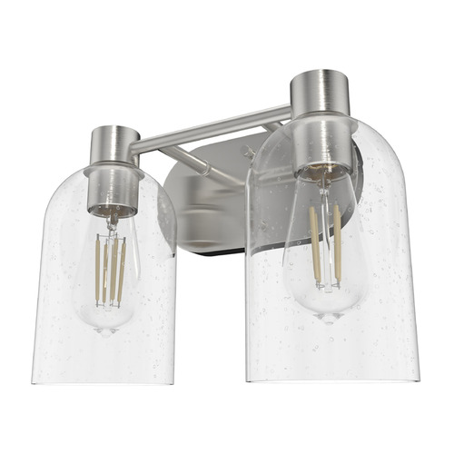 Hunter Fan Company Hunter Fan Company Lochemeade Brushed Nickel Bathroom Light 19778