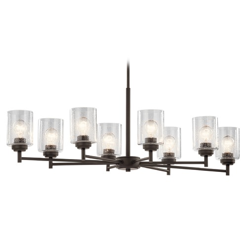 Kichler Lighting Winslow 8-Light Olde Bronze Chandelier by Kichler Lighting 44035OZ