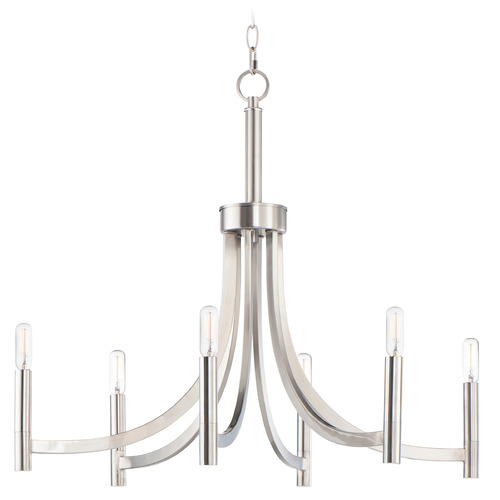 Maxim Lighting Maxim Lighting Lyndon Satin Nickel Chandelier 21526SN